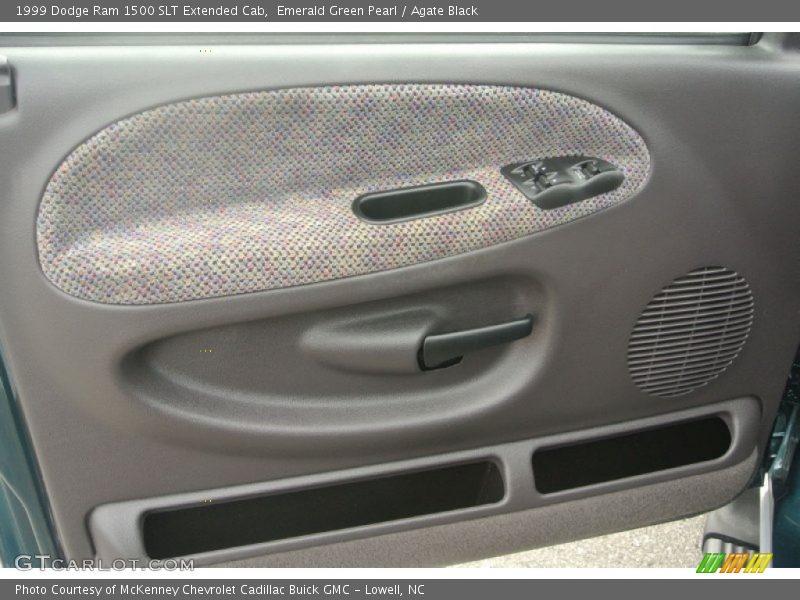 Emerald Green Pearl / Agate Black 1999 Dodge Ram 1500 SLT Extended Cab