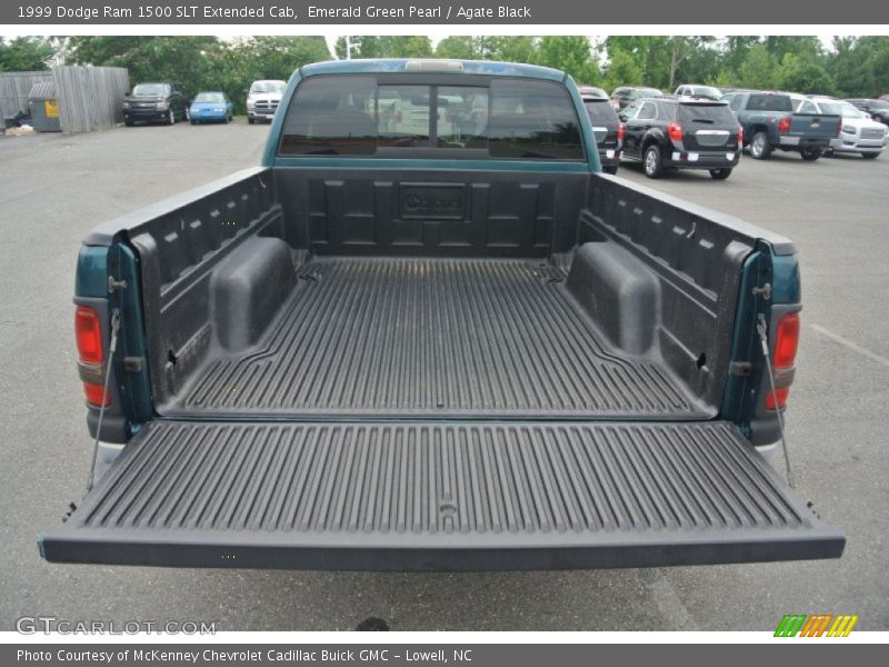 Emerald Green Pearl / Agate Black 1999 Dodge Ram 1500 SLT Extended Cab