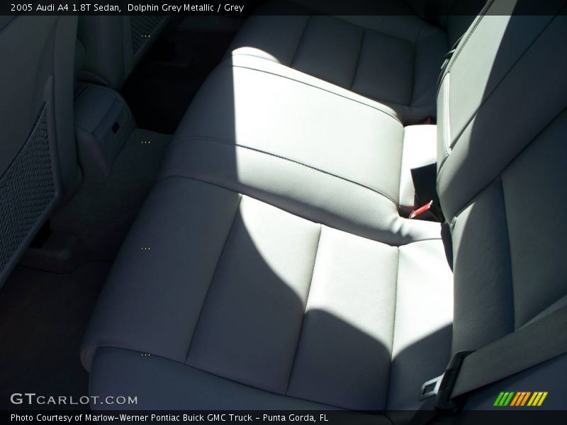 Dolphin Grey Metallic / Grey 2005 Audi A4 1.8T Sedan