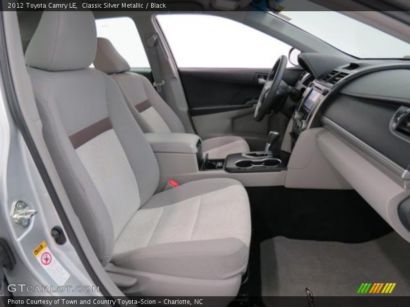 Classic Silver Metallic / Black 2012 Toyota Camry LE