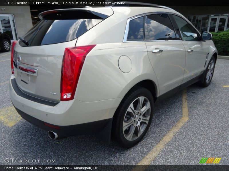  2012 SRX Premium AWD Gold Mist Metallic