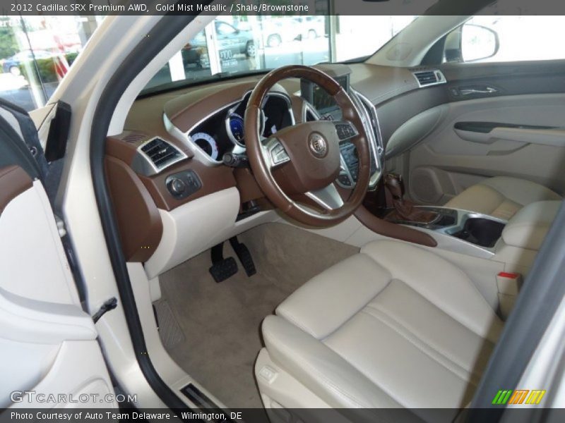 Shale/Brownstone Interior - 2012 SRX Premium AWD 