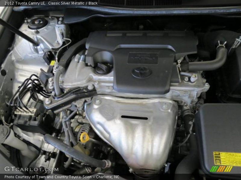 Classic Silver Metallic / Black 2012 Toyota Camry LE