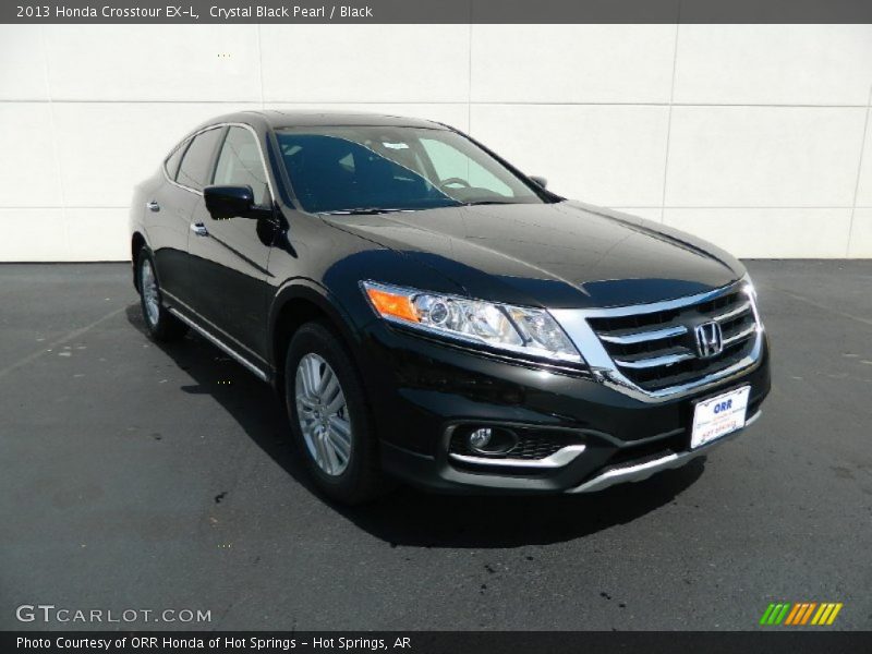 Crystal Black Pearl / Black 2013 Honda Crosstour EX-L