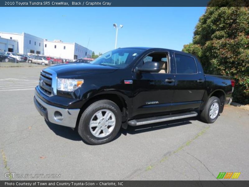 Black / Graphite Gray 2010 Toyota Tundra SR5 CrewMax