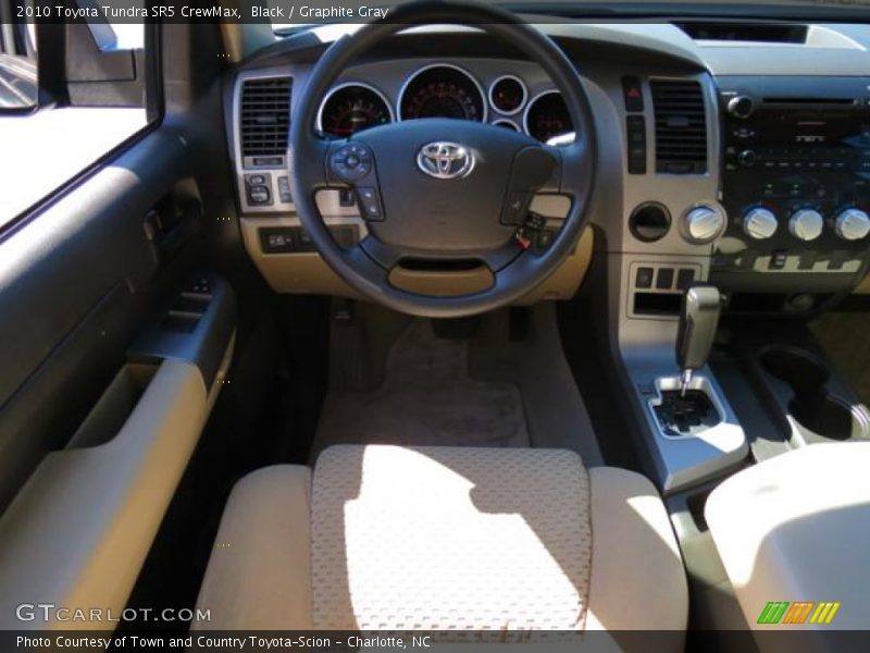 Black / Graphite Gray 2010 Toyota Tundra SR5 CrewMax