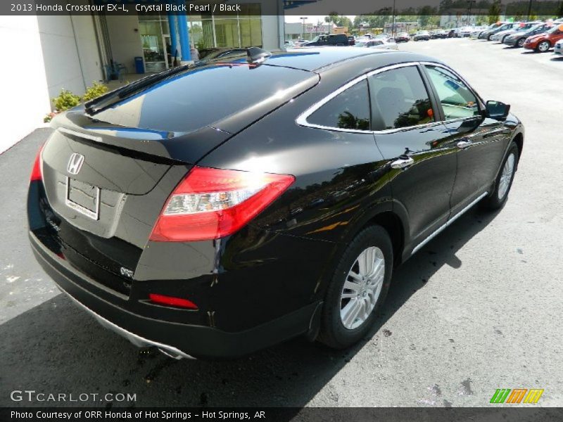 Crystal Black Pearl / Black 2013 Honda Crosstour EX-L