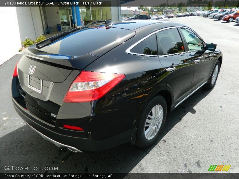 Crystal Black Pearl / Black 2013 Honda Crosstour EX-L