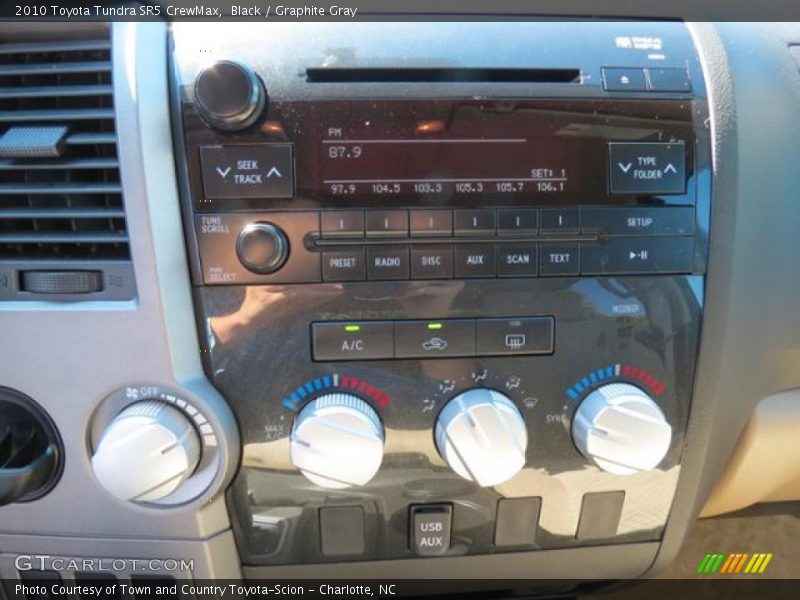 Black / Graphite Gray 2010 Toyota Tundra SR5 CrewMax