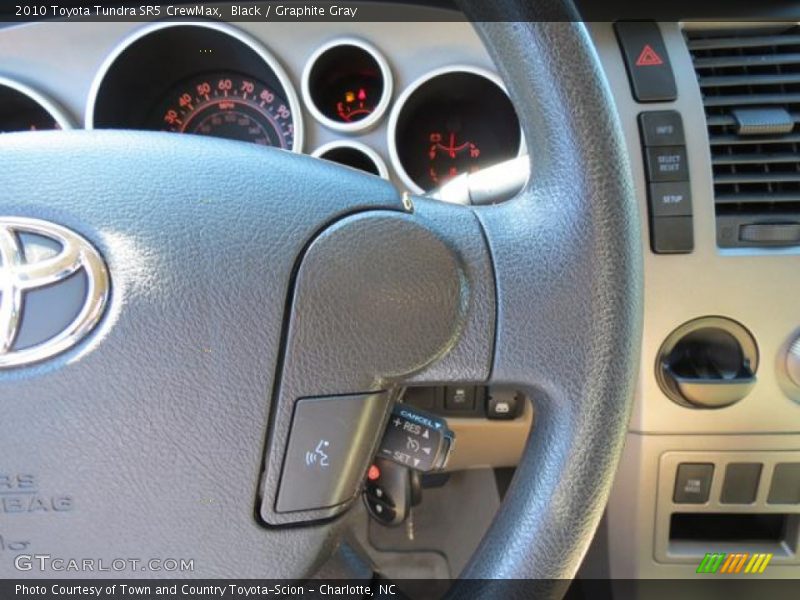 Black / Graphite Gray 2010 Toyota Tundra SR5 CrewMax