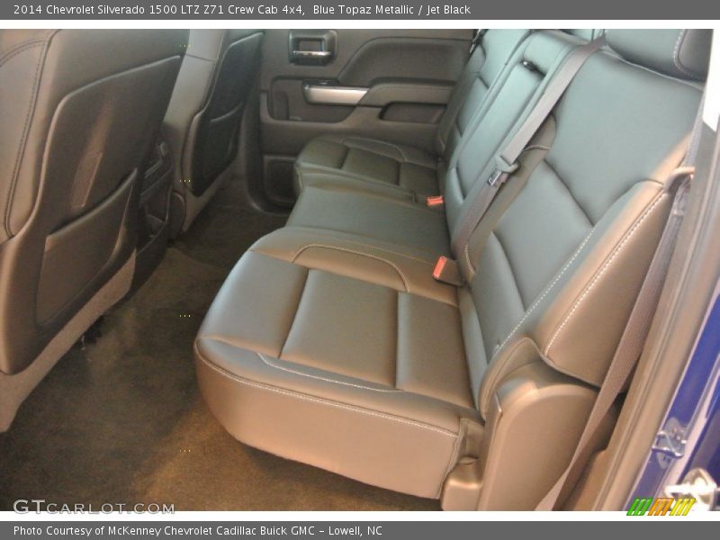 Rear Seat of 2014 Silverado 1500 LTZ Z71 Crew Cab 4x4