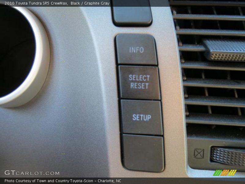 Black / Graphite Gray 2010 Toyota Tundra SR5 CrewMax