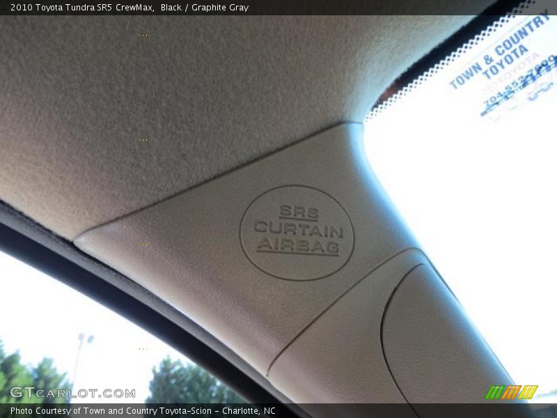 Black / Graphite Gray 2010 Toyota Tundra SR5 CrewMax