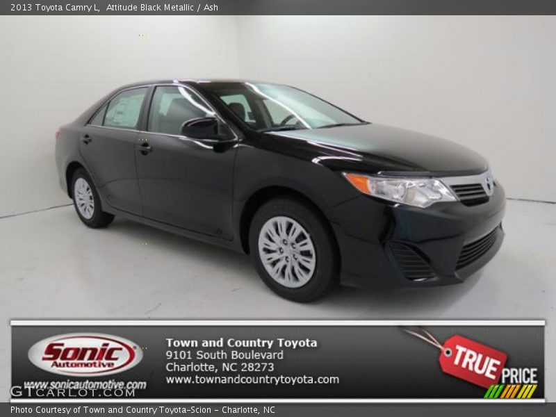 Attitude Black Metallic / Ash 2013 Toyota Camry L