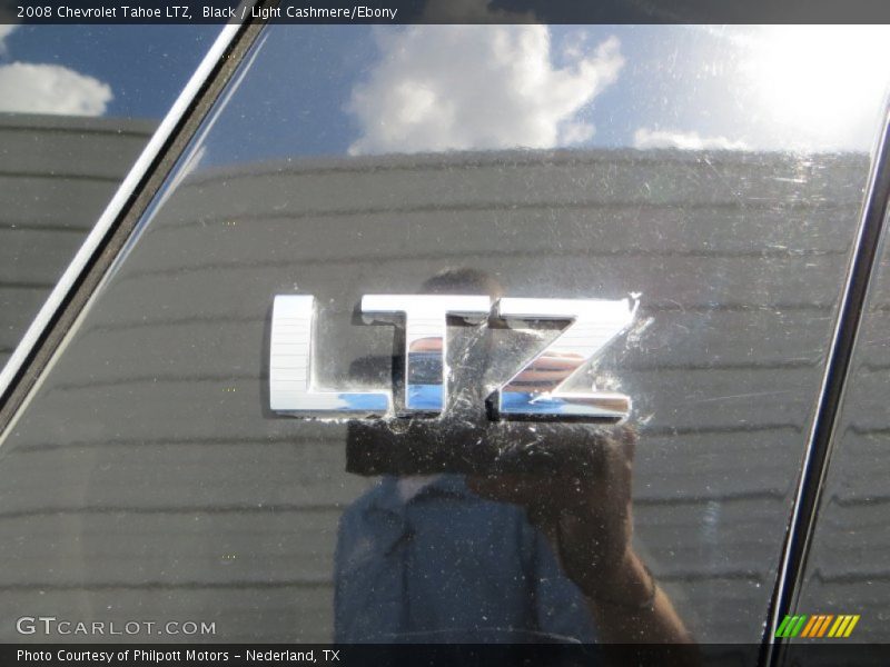 Black / Light Cashmere/Ebony 2008 Chevrolet Tahoe LTZ