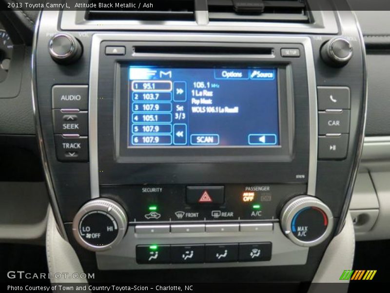 Attitude Black Metallic / Ash 2013 Toyota Camry L