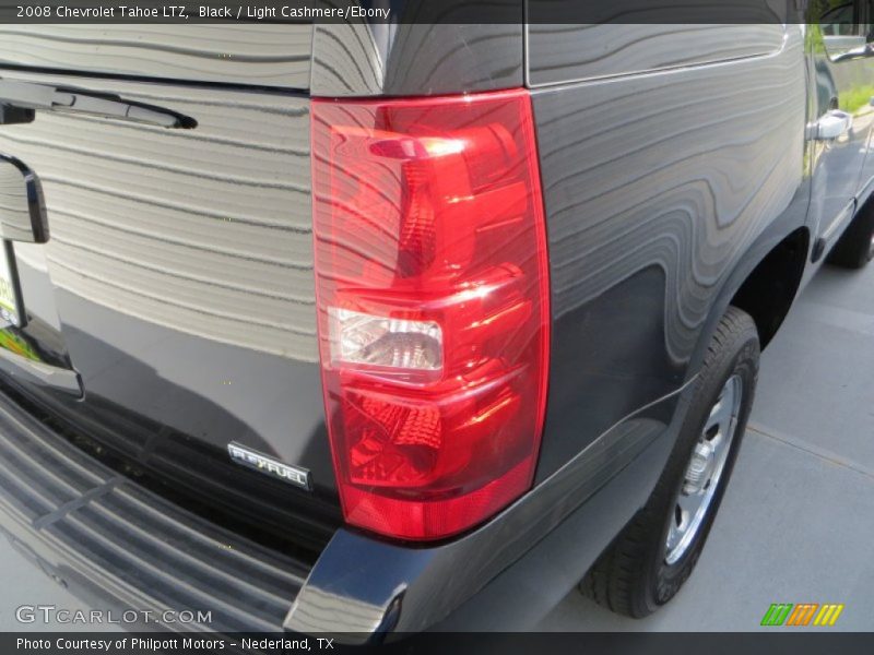 Black / Light Cashmere/Ebony 2008 Chevrolet Tahoe LTZ