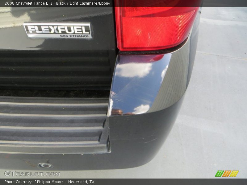 Black / Light Cashmere/Ebony 2008 Chevrolet Tahoe LTZ