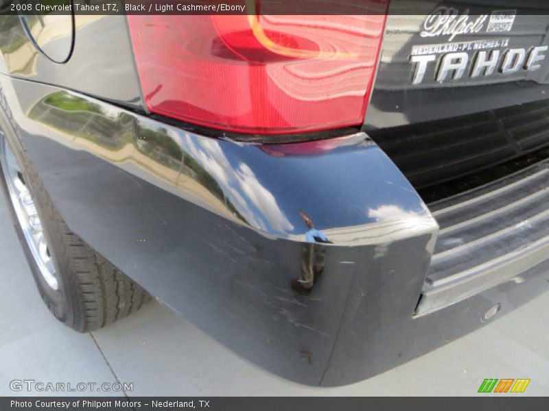 Black / Light Cashmere/Ebony 2008 Chevrolet Tahoe LTZ