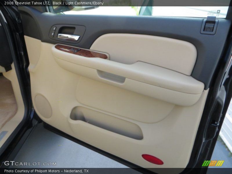 Black / Light Cashmere/Ebony 2008 Chevrolet Tahoe LTZ