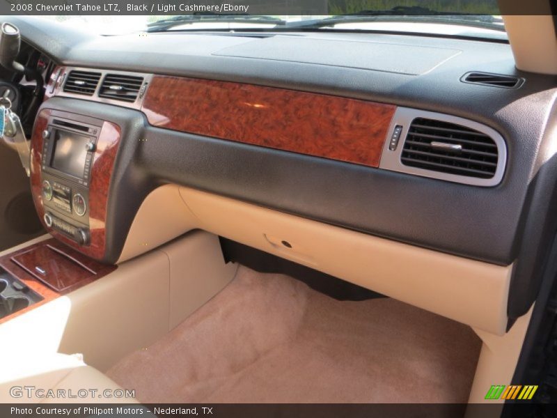 Black / Light Cashmere/Ebony 2008 Chevrolet Tahoe LTZ