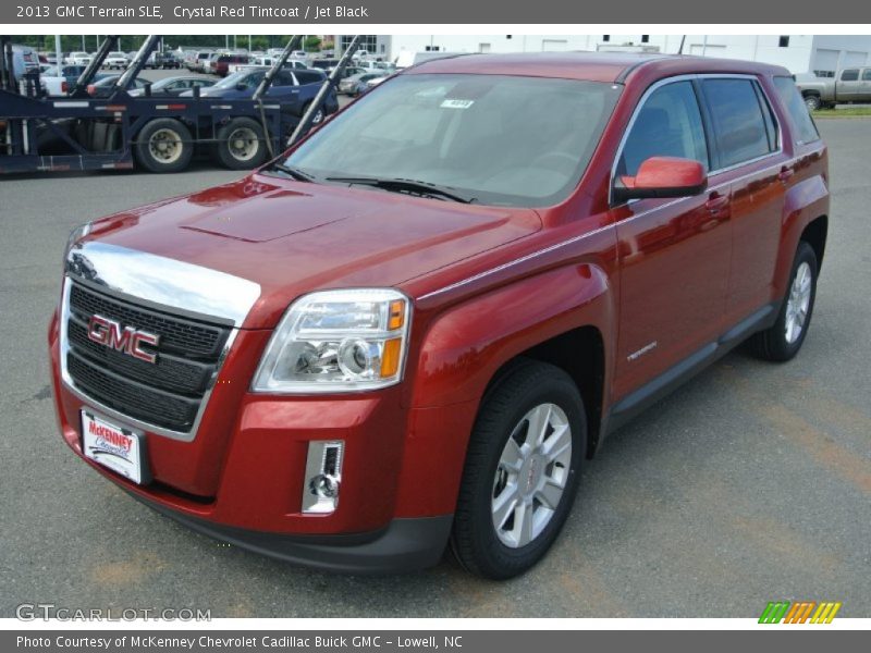 Crystal Red Tintcoat / Jet Black 2013 GMC Terrain SLE