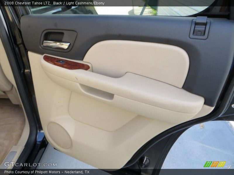 Black / Light Cashmere/Ebony 2008 Chevrolet Tahoe LTZ