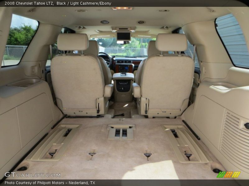 Black / Light Cashmere/Ebony 2008 Chevrolet Tahoe LTZ