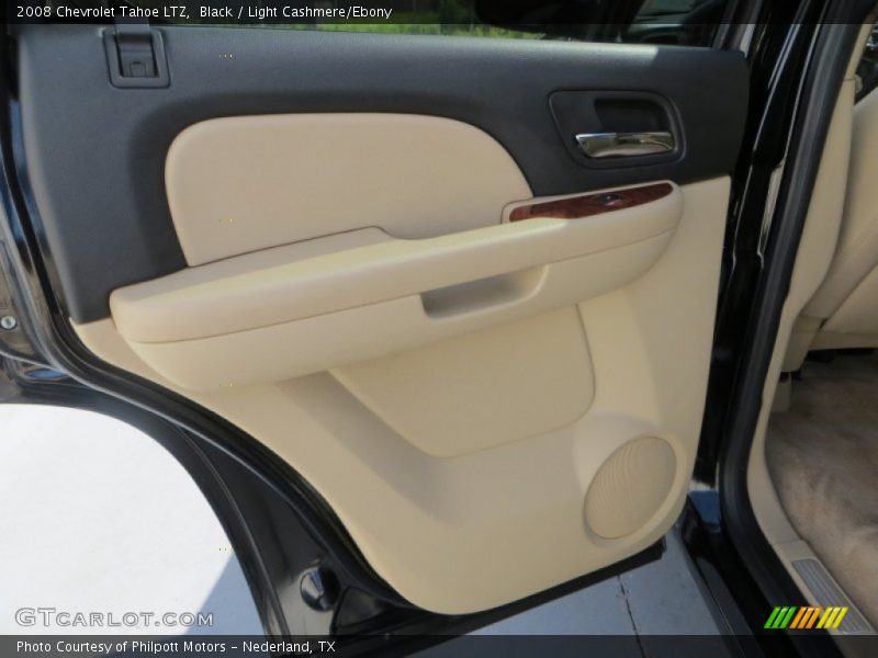 Black / Light Cashmere/Ebony 2008 Chevrolet Tahoe LTZ