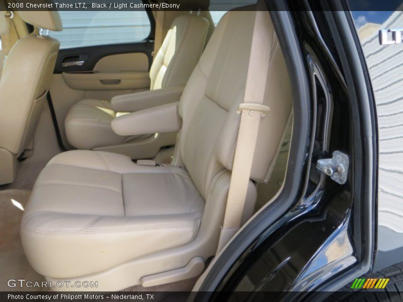 Black / Light Cashmere/Ebony 2008 Chevrolet Tahoe LTZ