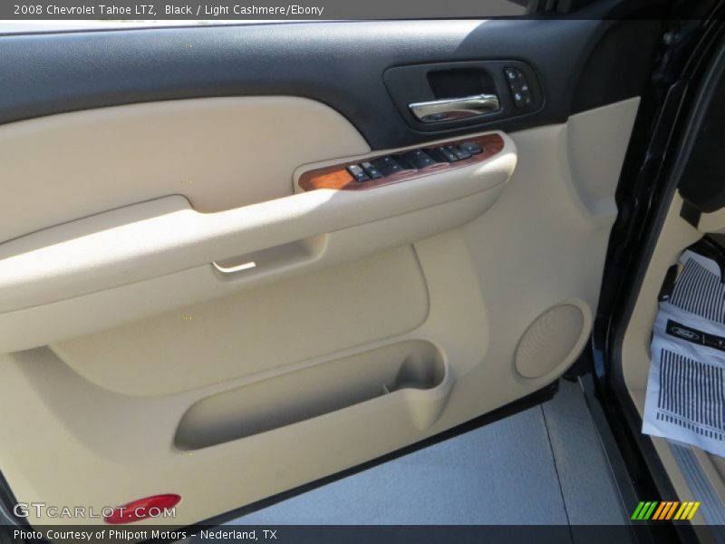 Black / Light Cashmere/Ebony 2008 Chevrolet Tahoe LTZ