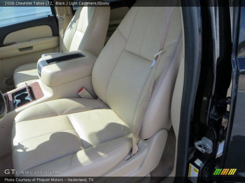 Black / Light Cashmere/Ebony 2008 Chevrolet Tahoe LTZ