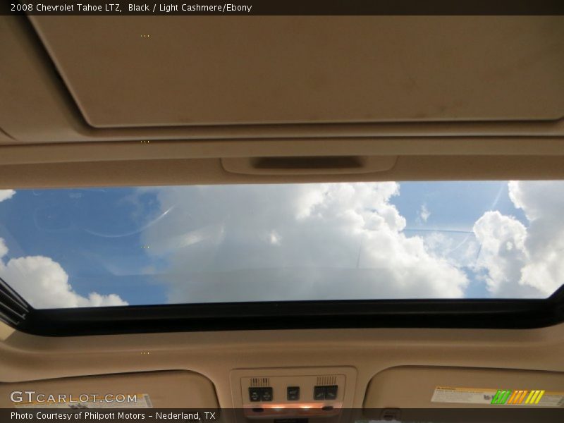 Black / Light Cashmere/Ebony 2008 Chevrolet Tahoe LTZ