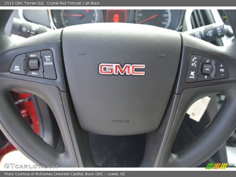 Crystal Red Tintcoat / Jet Black 2013 GMC Terrain SLE