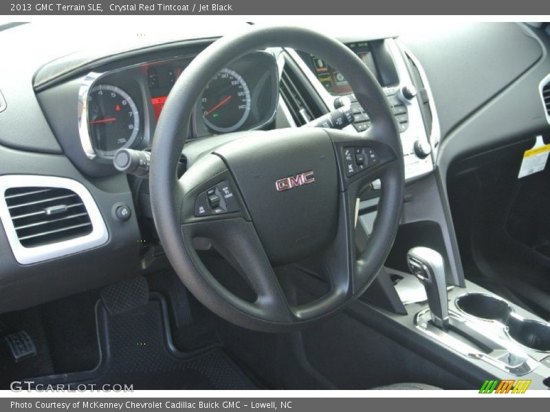 Crystal Red Tintcoat / Jet Black 2013 GMC Terrain SLE