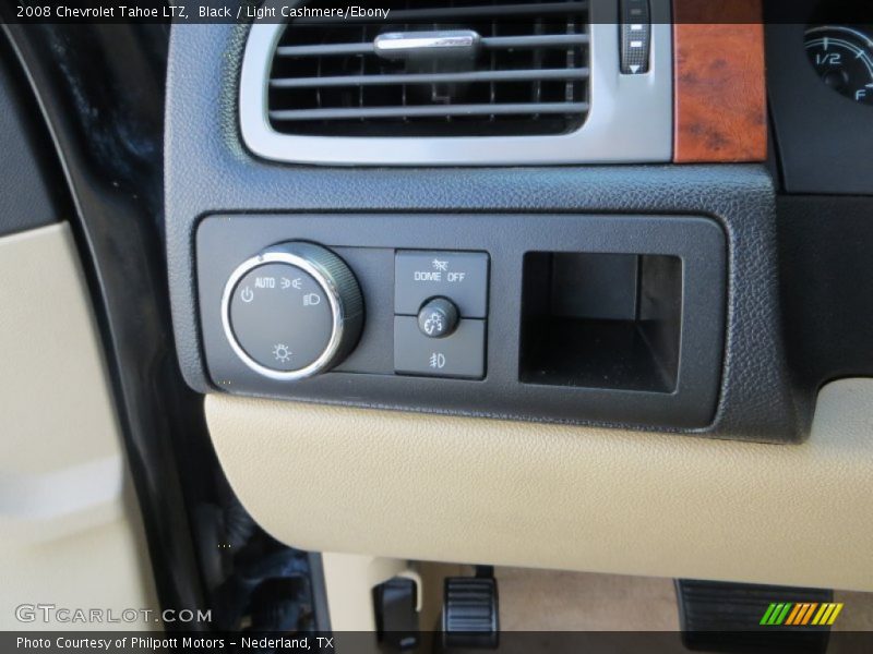 Black / Light Cashmere/Ebony 2008 Chevrolet Tahoe LTZ