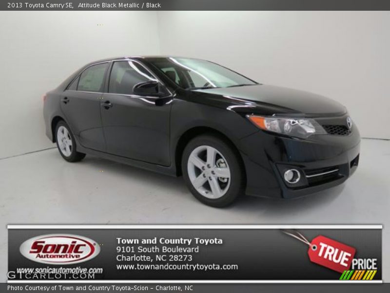 Attitude Black Metallic / Black 2013 Toyota Camry SE