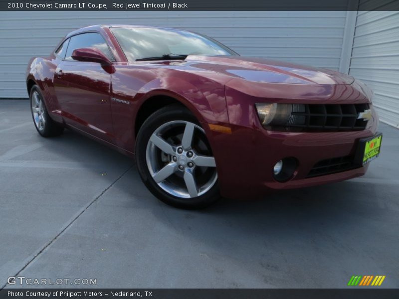 Red Jewel Tintcoat / Black 2010 Chevrolet Camaro LT Coupe