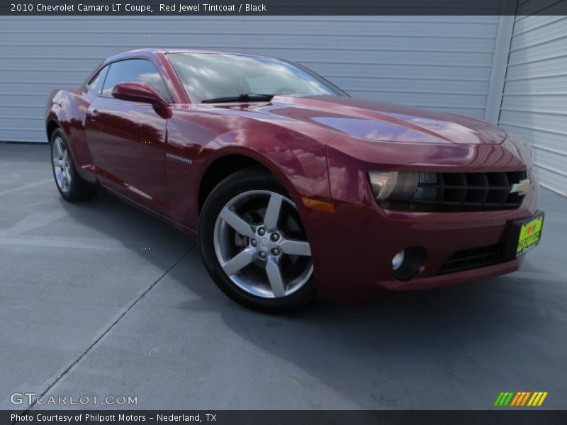 Red Jewel Tintcoat / Black 2010 Chevrolet Camaro LT Coupe