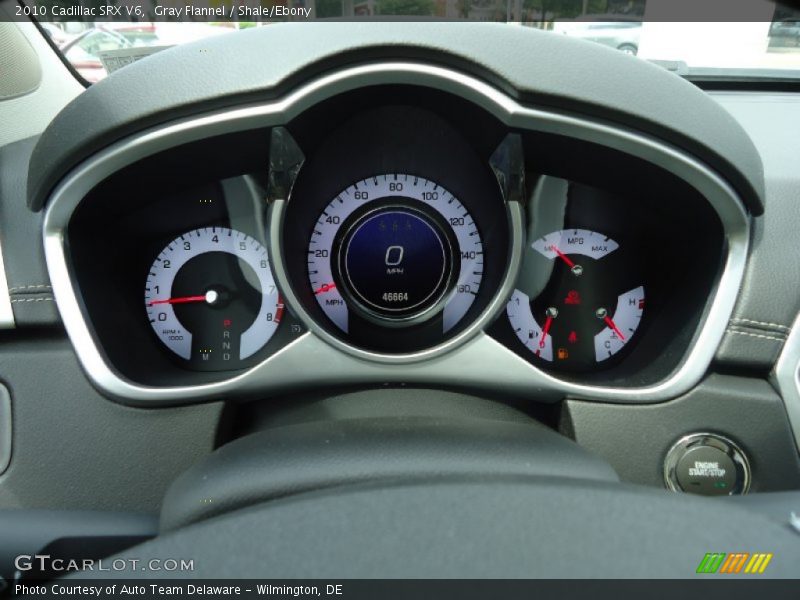 Gray Flannel / Shale/Ebony 2010 Cadillac SRX V6
