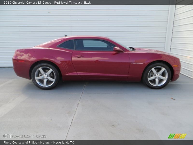Red Jewel Tintcoat / Black 2010 Chevrolet Camaro LT Coupe