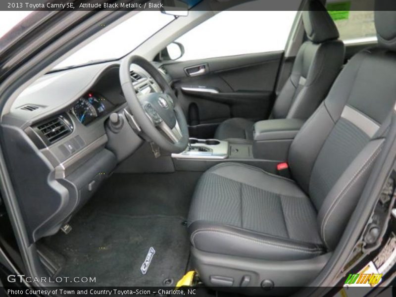 Attitude Black Metallic / Black 2013 Toyota Camry SE