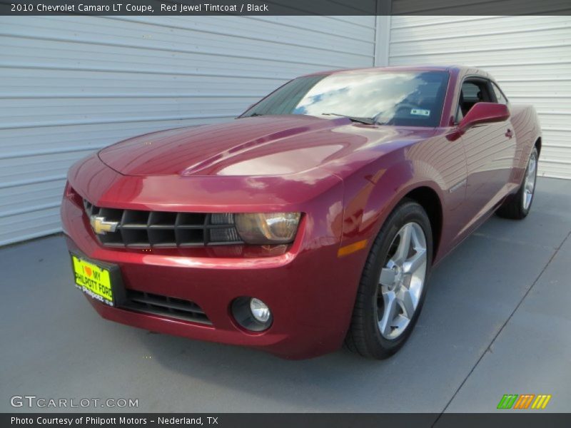 Red Jewel Tintcoat / Black 2010 Chevrolet Camaro LT Coupe
