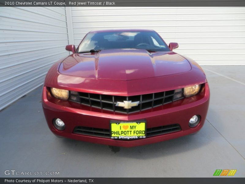 Red Jewel Tintcoat / Black 2010 Chevrolet Camaro LT Coupe