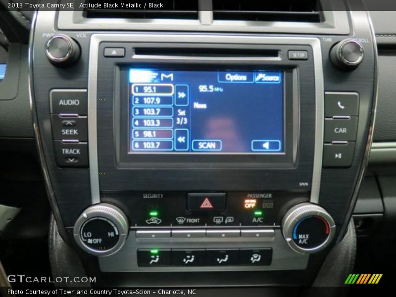 Attitude Black Metallic / Black 2013 Toyota Camry SE