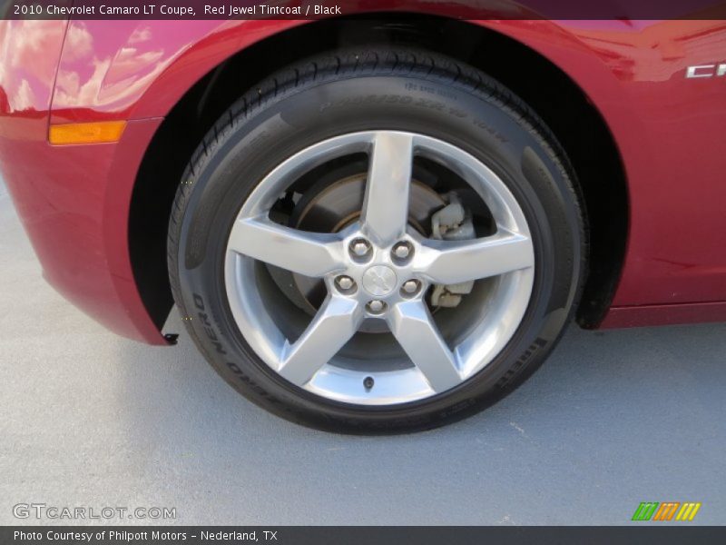 Red Jewel Tintcoat / Black 2010 Chevrolet Camaro LT Coupe