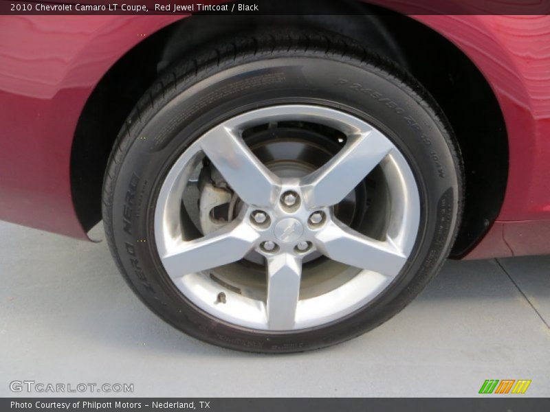 Red Jewel Tintcoat / Black 2010 Chevrolet Camaro LT Coupe
