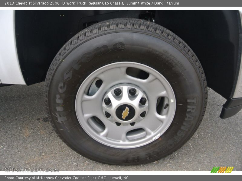  2013 Silverado 2500HD Work Truck Regular Cab Chassis Wheel