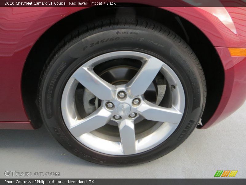 Red Jewel Tintcoat / Black 2010 Chevrolet Camaro LT Coupe