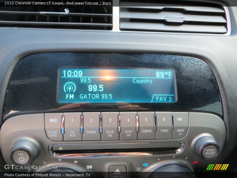 Red Jewel Tintcoat / Black 2010 Chevrolet Camaro LT Coupe